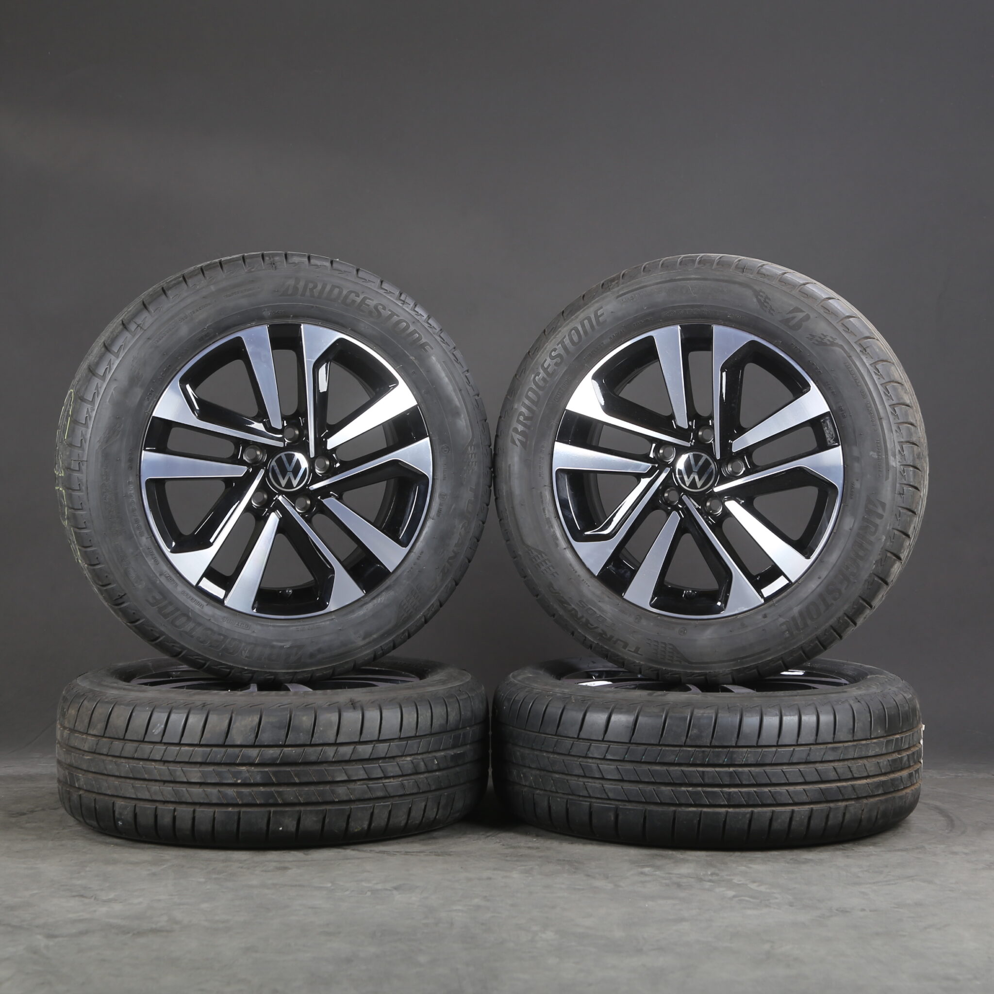 Vw Volkswagen Touran Alufelge 1r0601025 16 Zoll 6 5 Inch 5x112 Fel2638529810on